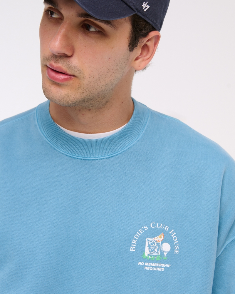 Golf Graphic Crew Sweatshirt