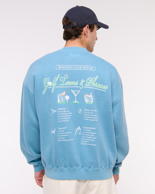 Golf Graphic Crew Sweatshirt