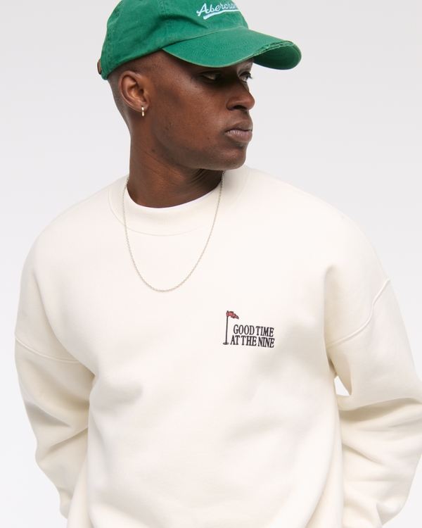 Golf Graphic Crew Sweatshirt