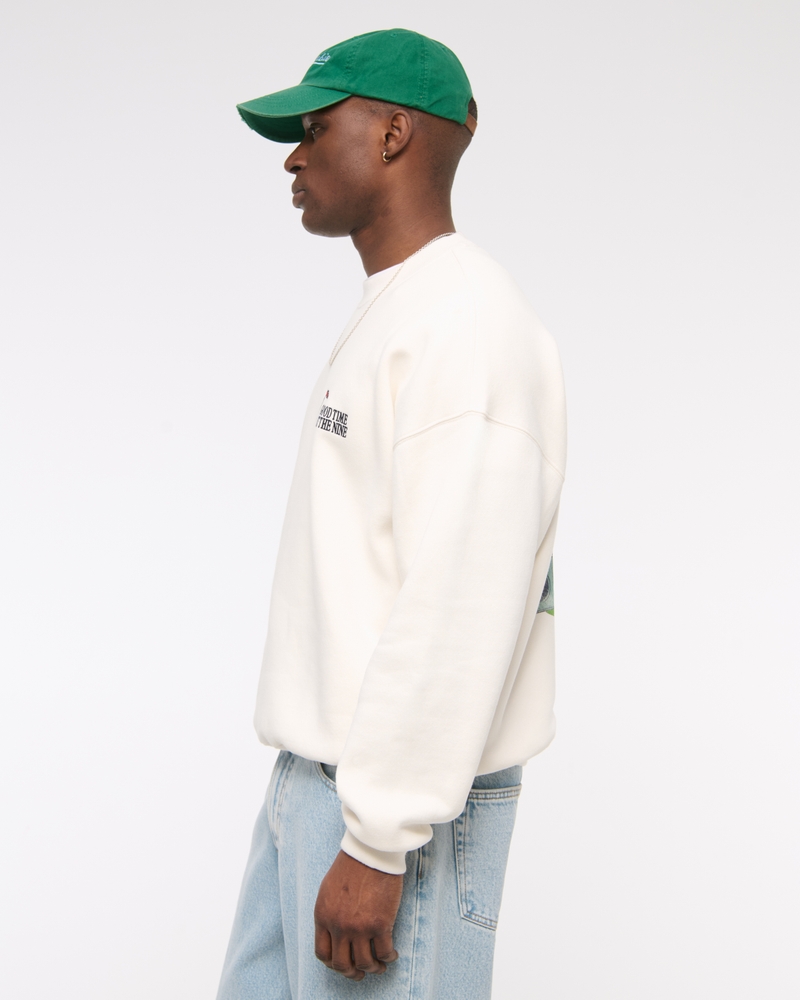 Golf Graphic Crew Sweatshirt