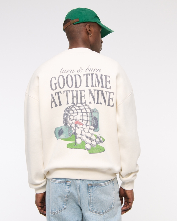 Golf Graphic Crew Sweatshirt