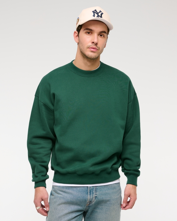 Men's Crew Neck Sweatshirts | Abercrombie & Fitch