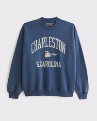 Charleston Graphic Crew Sweatshirt