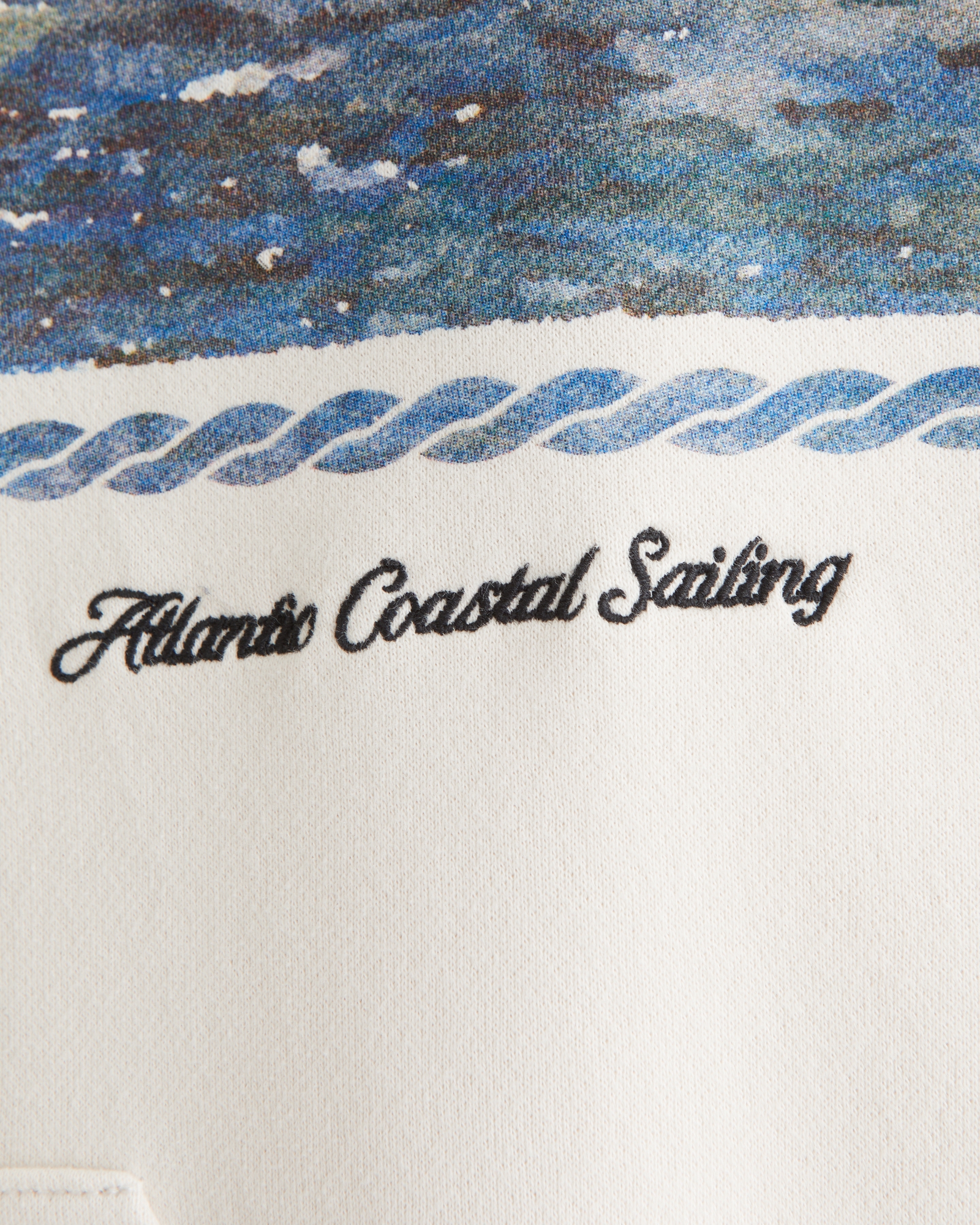 Nautical Graphic Popover Hoodie