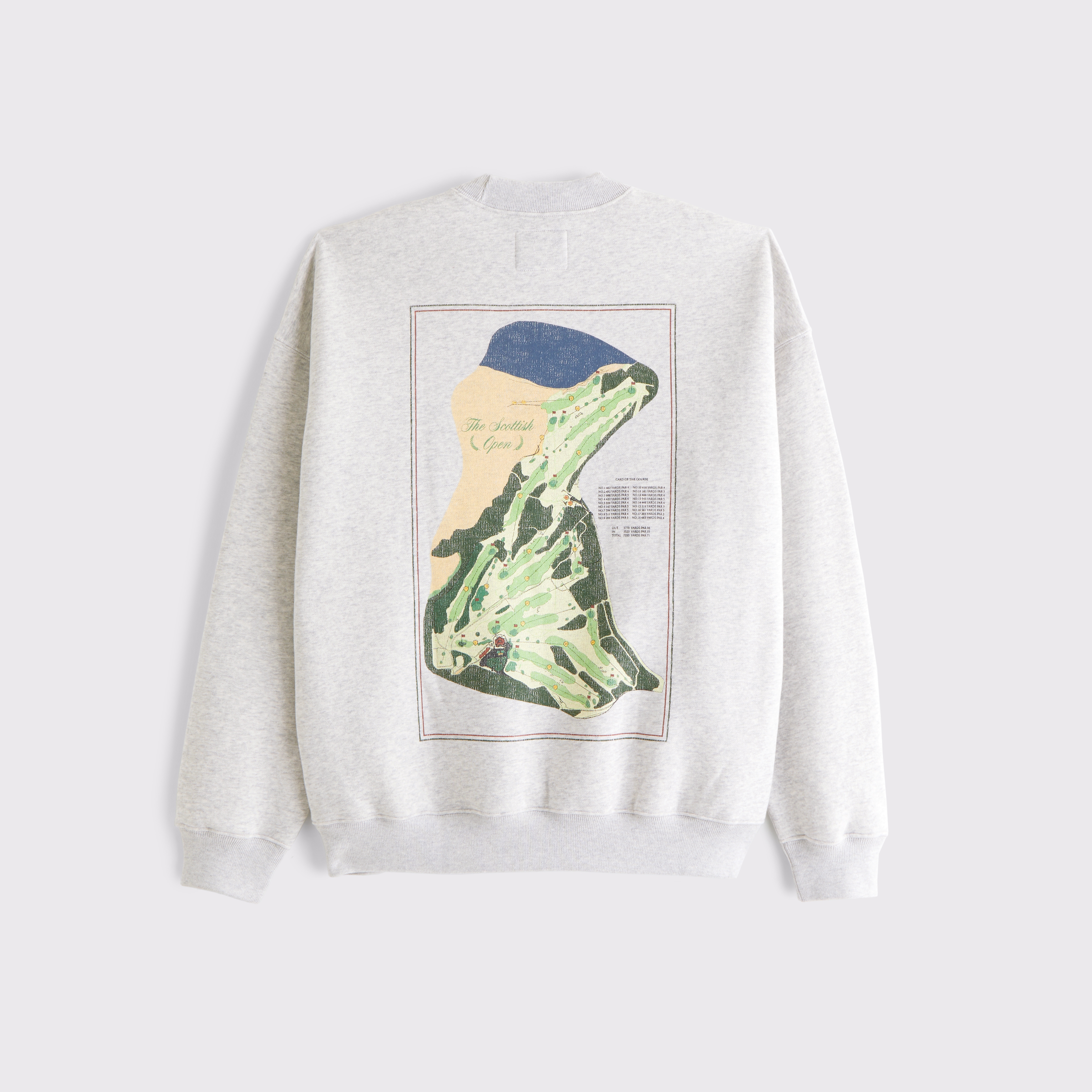23AW avvattev O’Keeffe Sweatshirt Men's Scottish Open Graphic Crew Sweatshirt | Men's