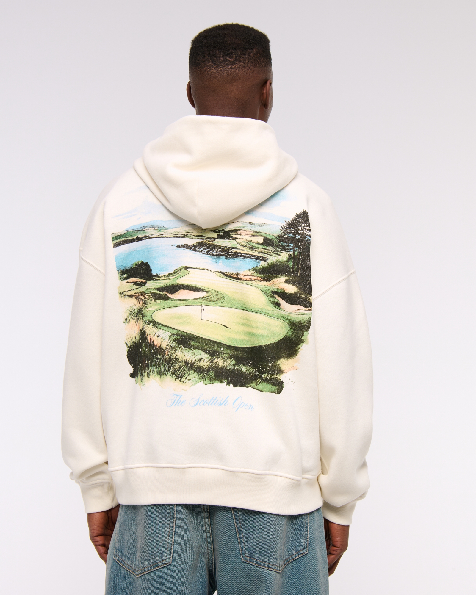 Scottish Open Graphic Popover Hoodie