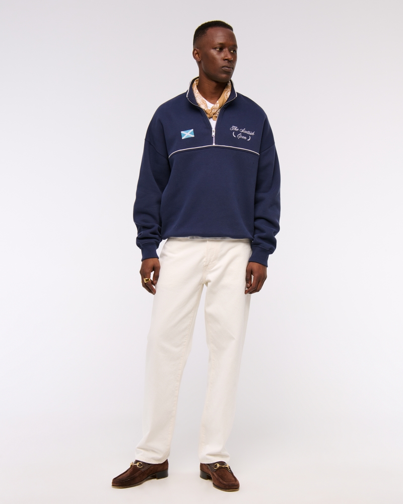 Men's Scottish Open Graphic Half-Zip Sweatshirt | Men's Clearance