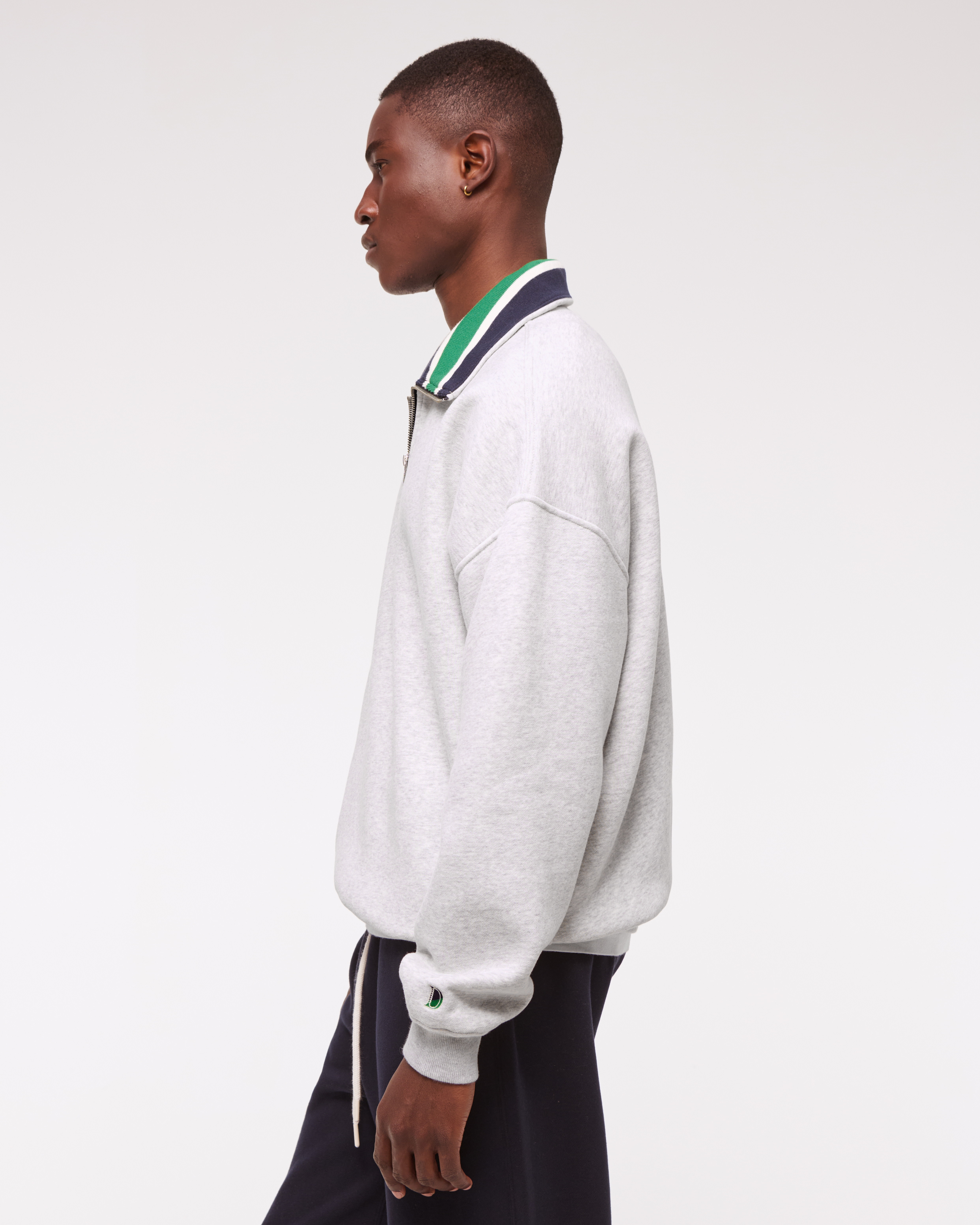 Men's Vol. 28 Half-Zip Sweatshirt | Men's Tops | Abercrombie.com Men's Vol. 28 Half-Zip Sweatshirt | Men's Tops | Abercrombie.com