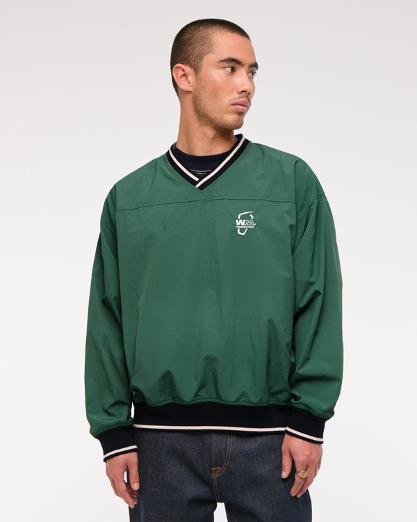 WM Phoenix Open Nylon Graphic Sweatshirt, Green view 2