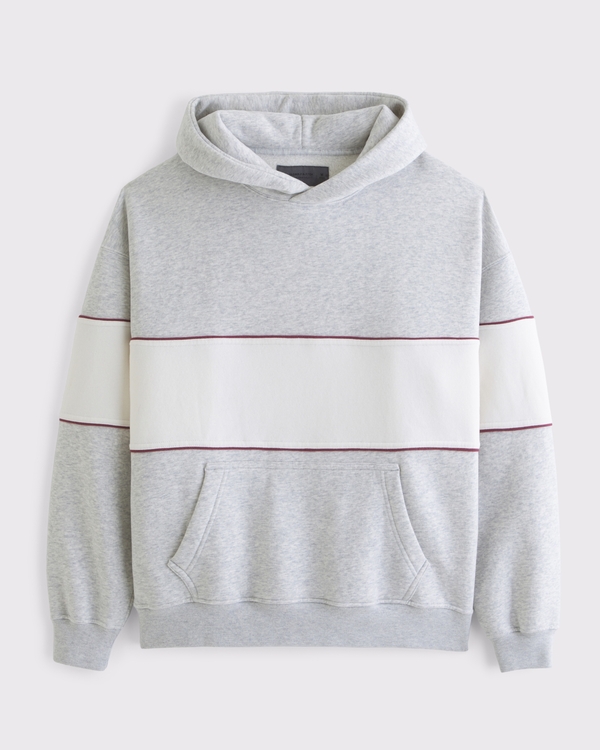 Essential Popover Hoodie, Light Gray view 1