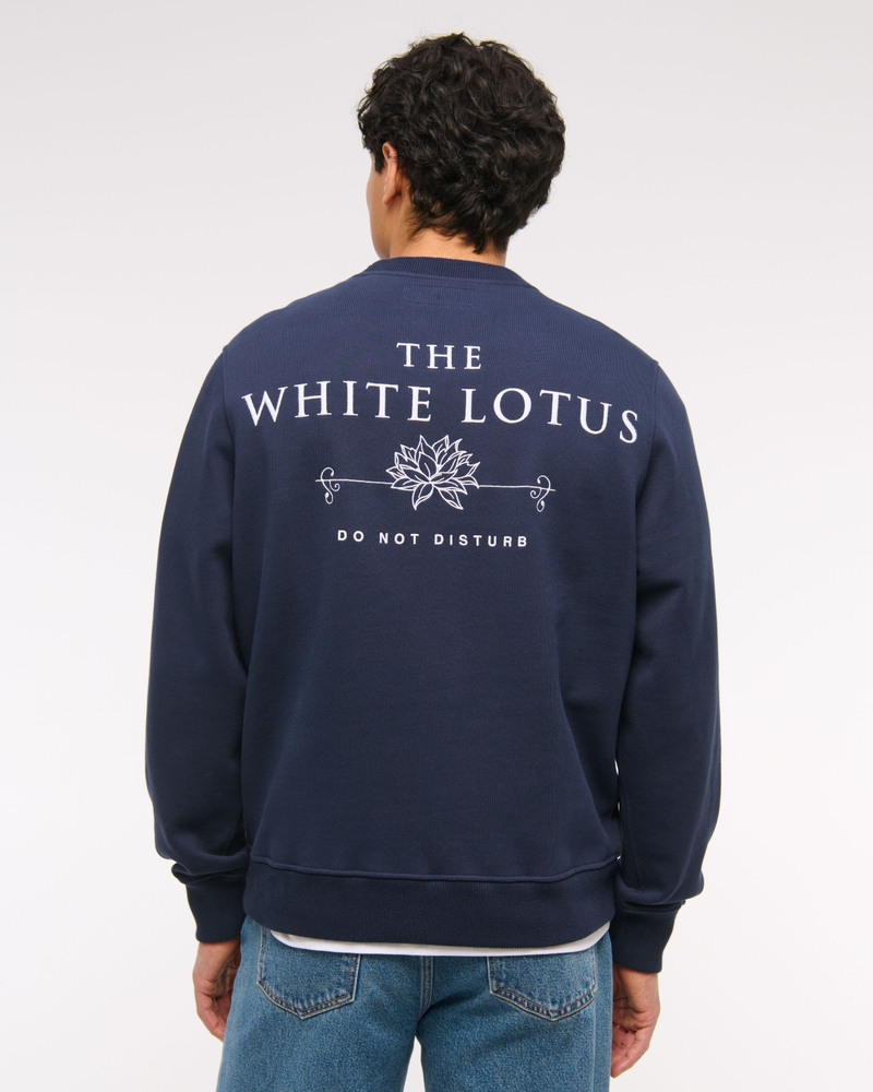 The White Lotus Graphic Crew Sweatshirt