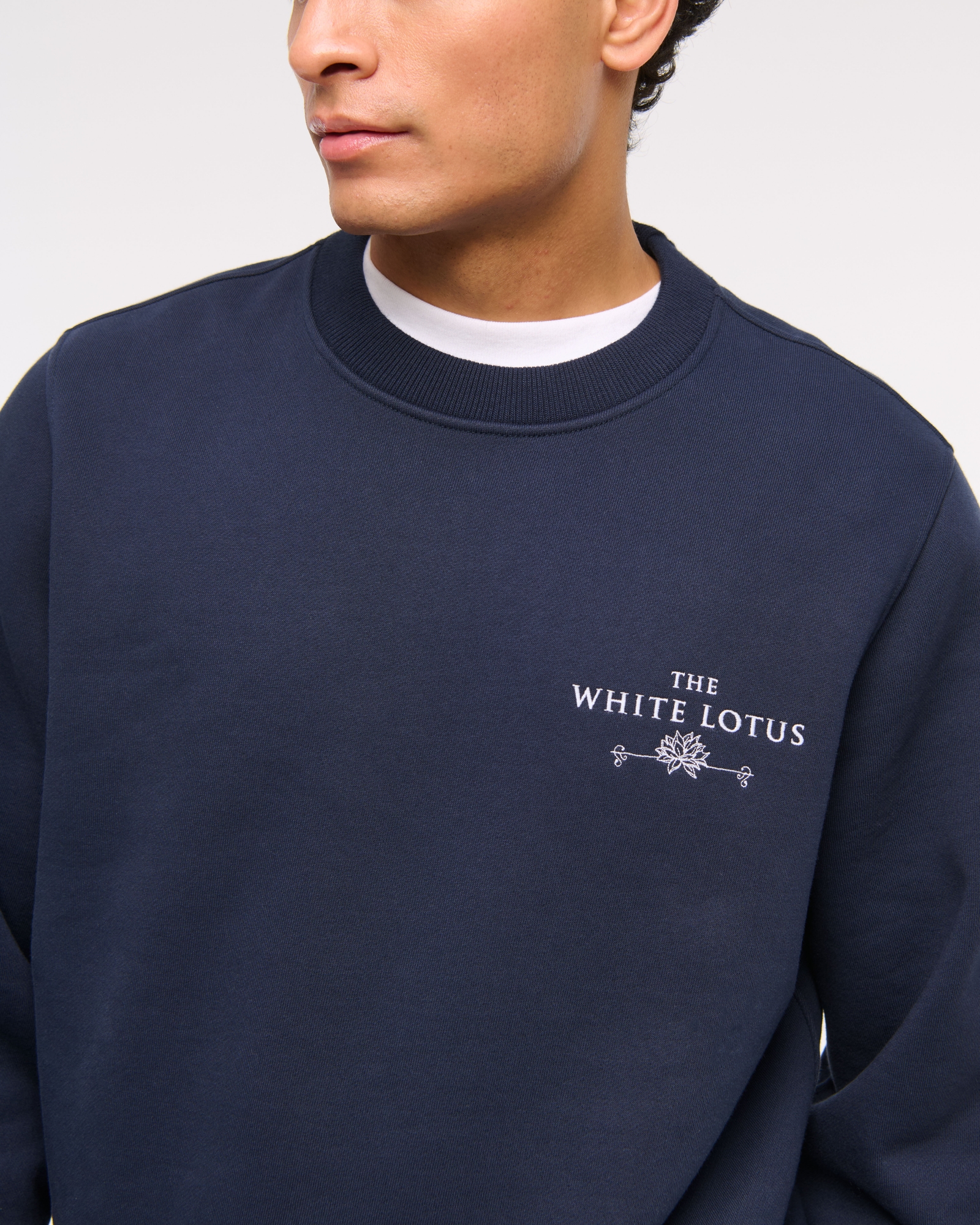 The White Lotus Graphic Crew Sweatshirt