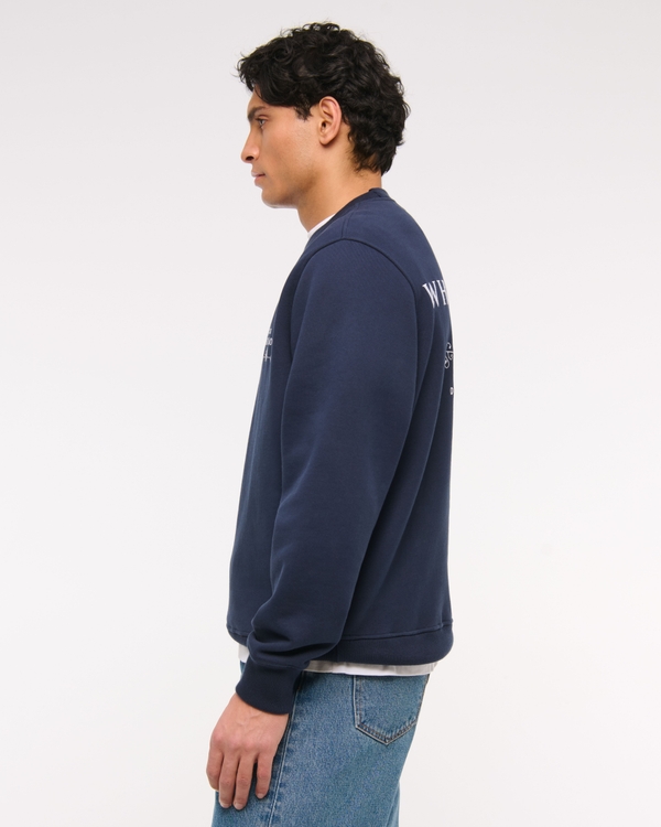 The White Lotus Graphic Crew Sweatshirt