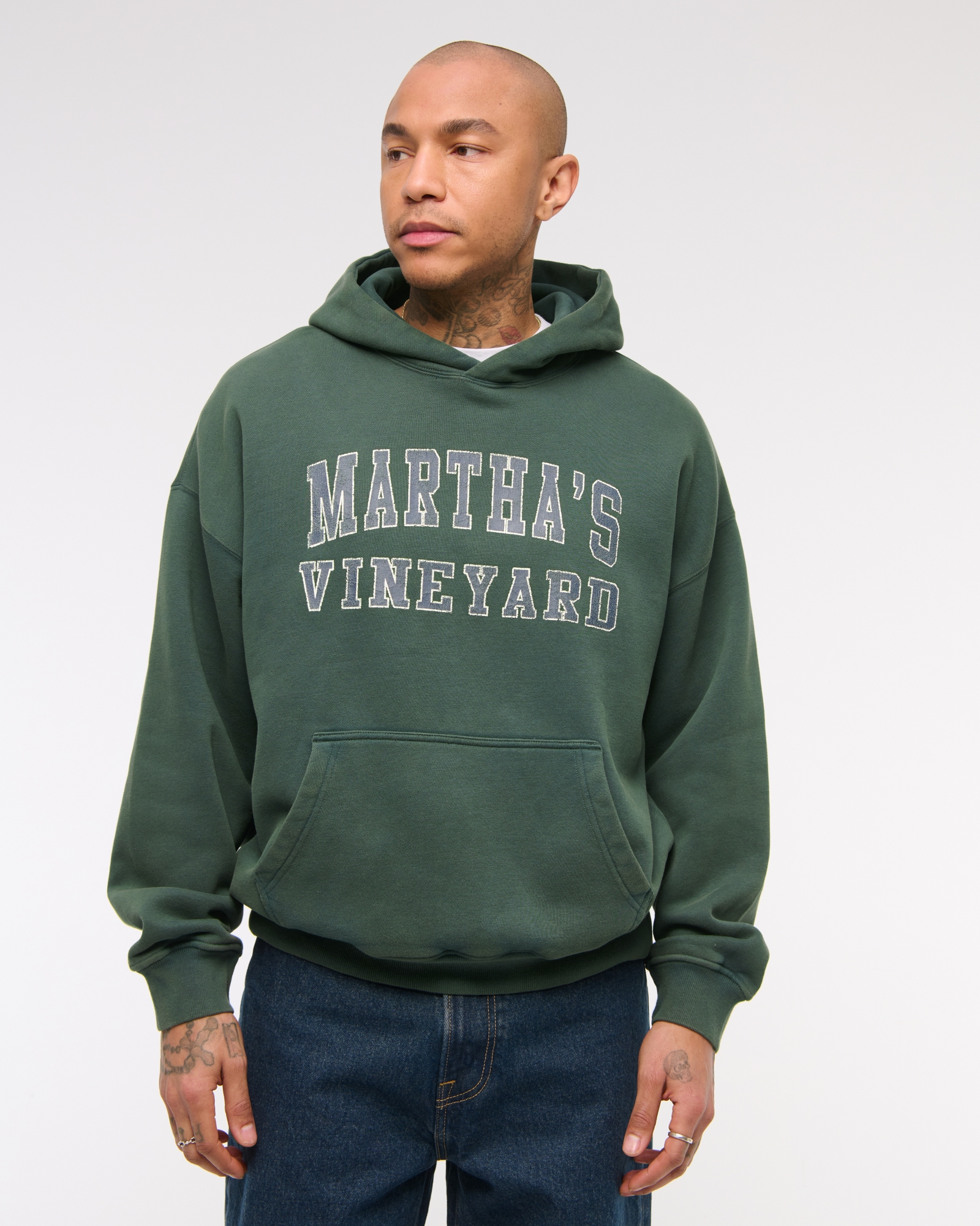 Martha's Vineyard Graphic Popover Hoodie