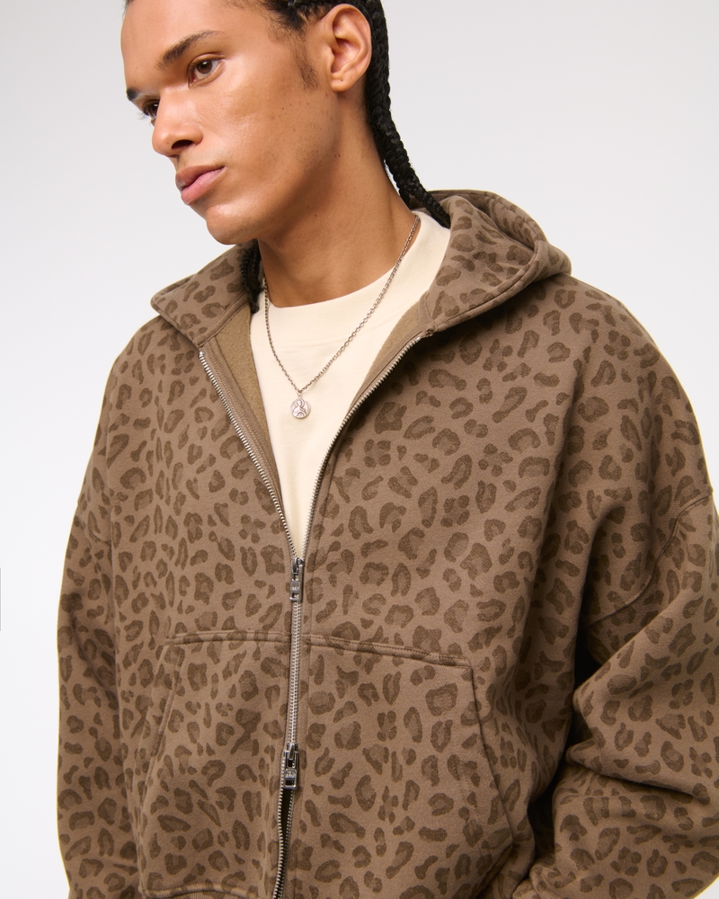 Homme Sweat à capuche indispensable, zippé sur toute la longueur