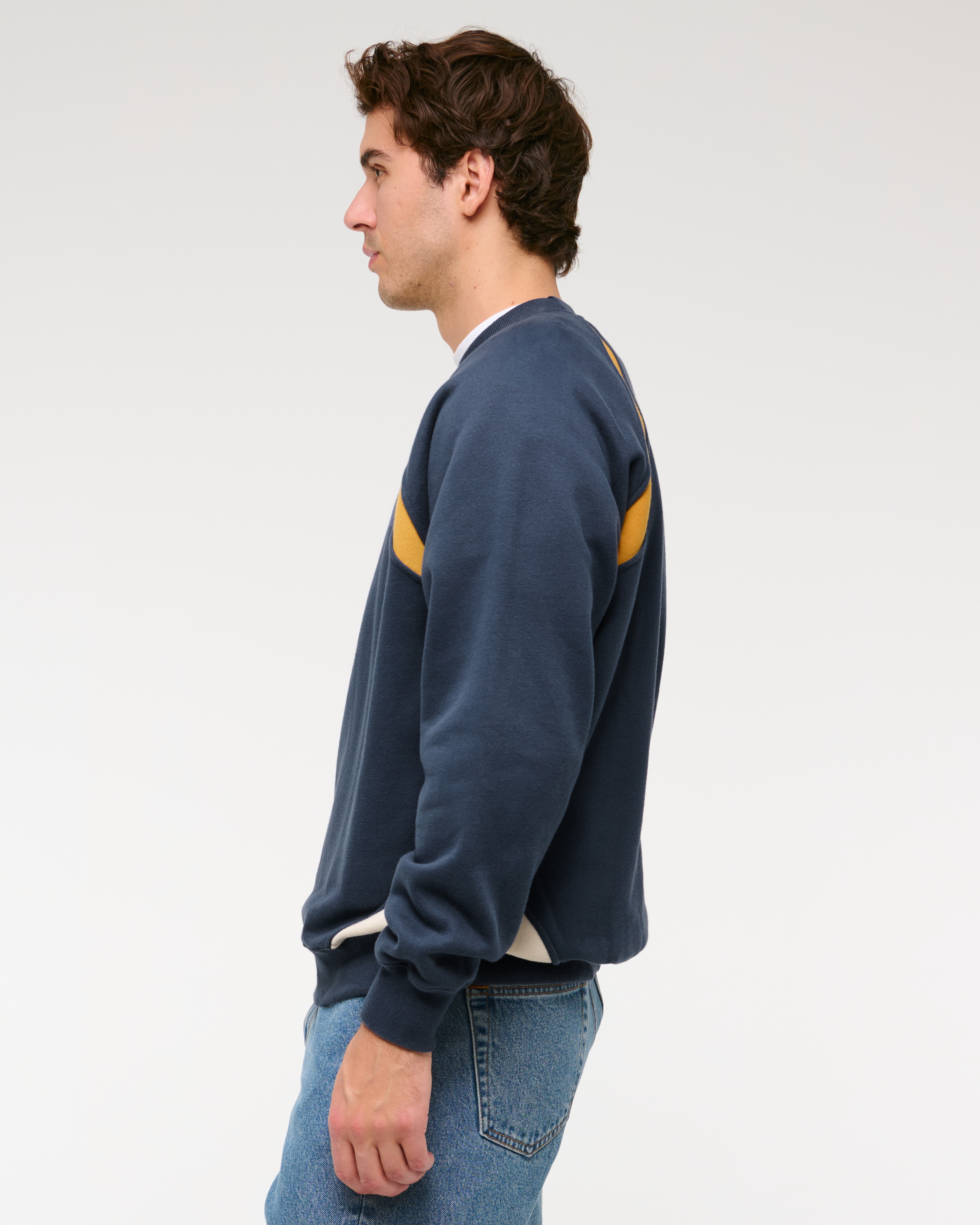 ★Abercrombie & Fitch★ エッセンシャル クルー スウェット Men's Essential Crew Sweatshirt | Men's Matching Sets
