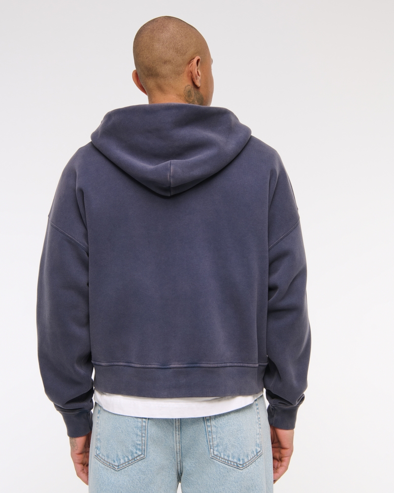 Uomo Felpa corta con zip Oasis Uomo Topwear