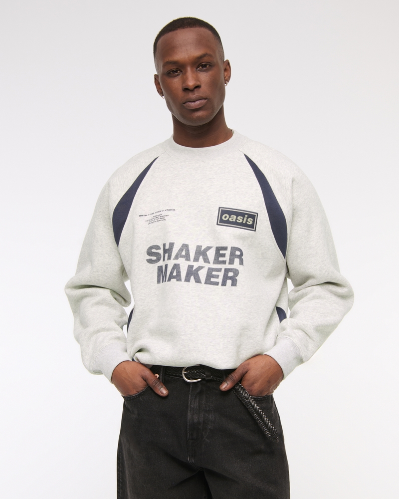 Oasis Graphic Crew Sweatshirt