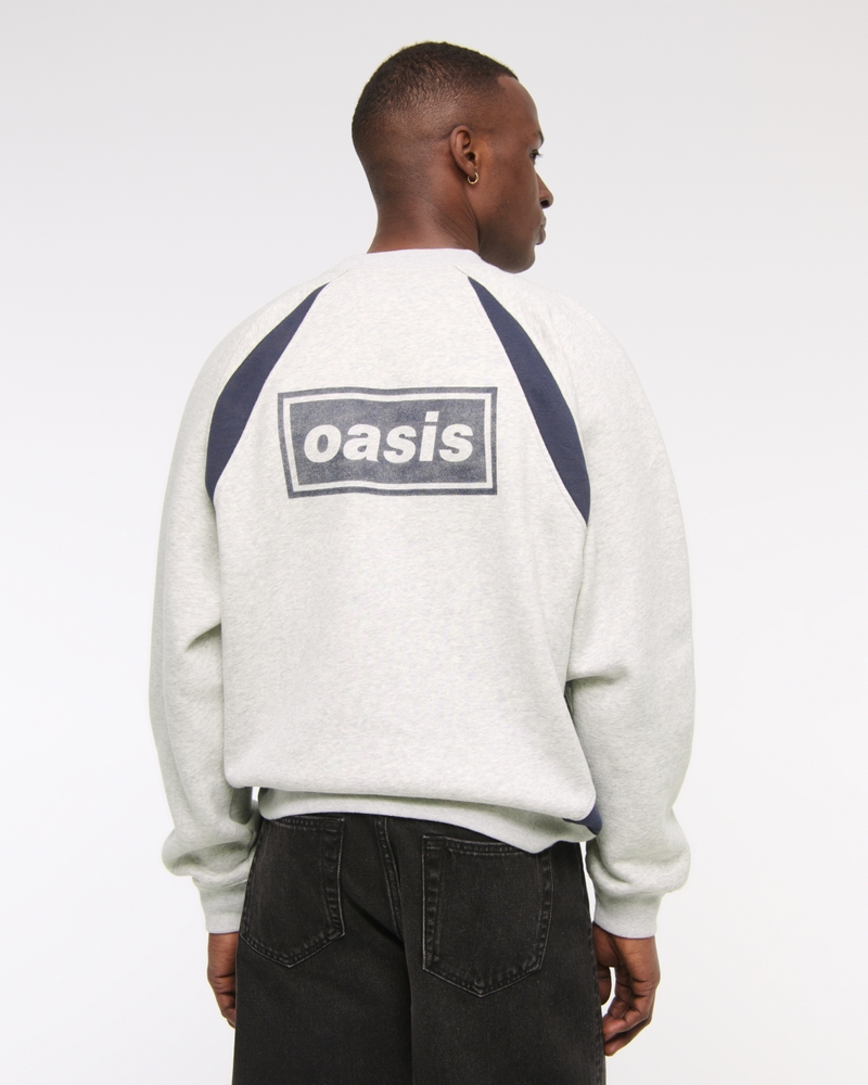 Oasis Graphic Crew Sweatshirt