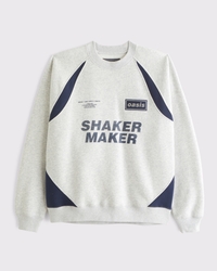 Oasis Graphic Crew Sweatshirt