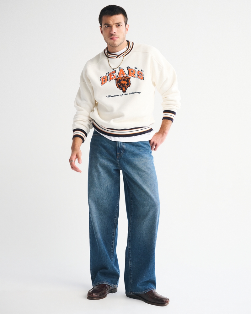 Chicago Bears Graphic Crew Sweatshirt