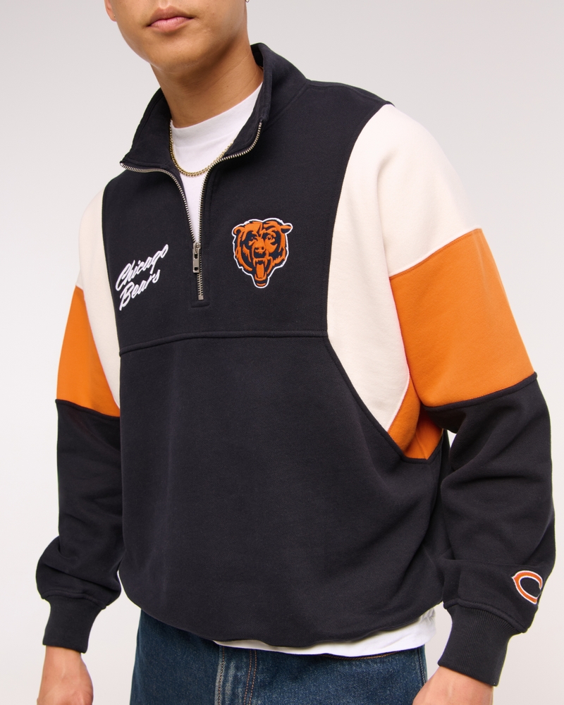 Chicago Bears Half-Zip Sweatshirt