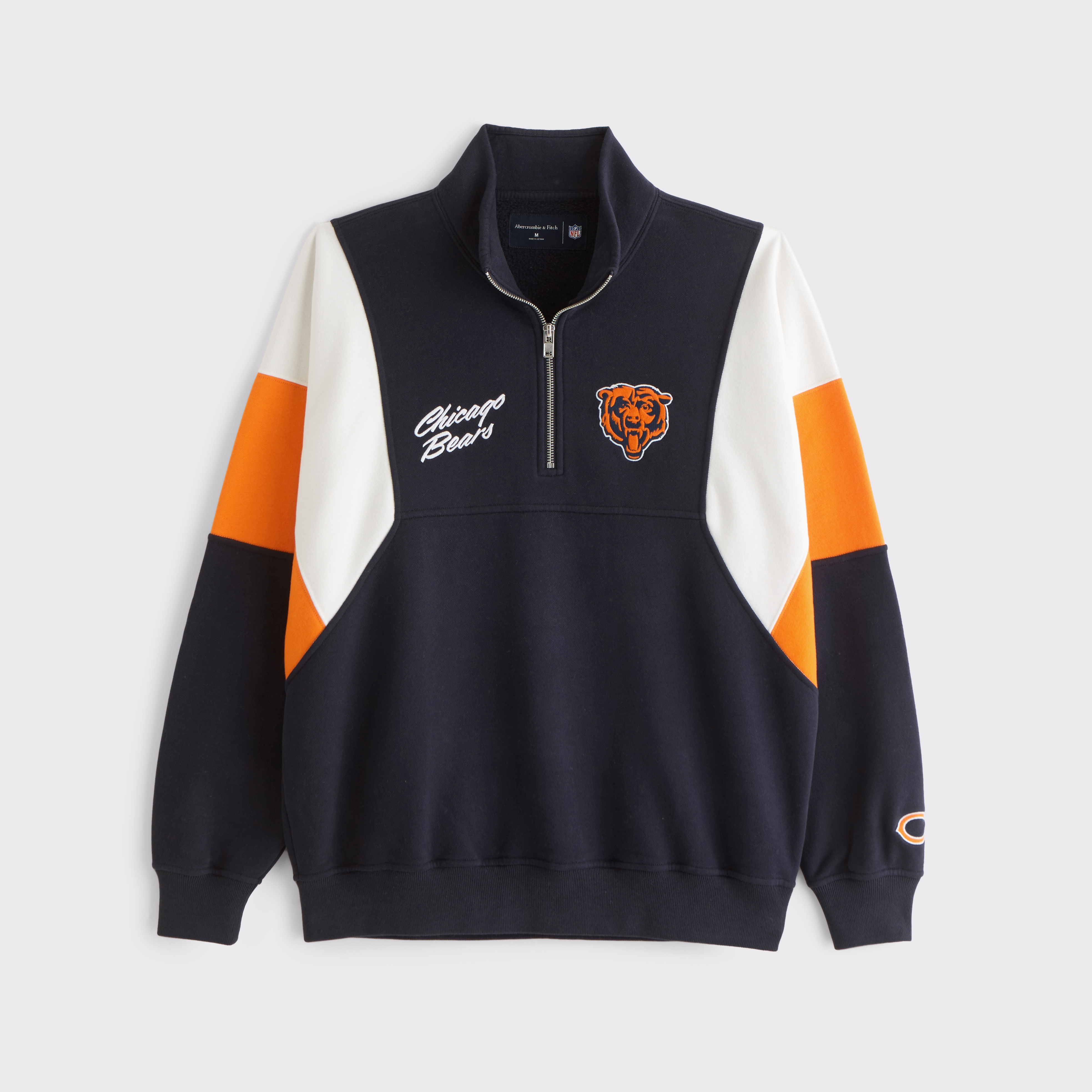 Men's Chicago Bears Half-Zip Sweatshirt | Men's Tops