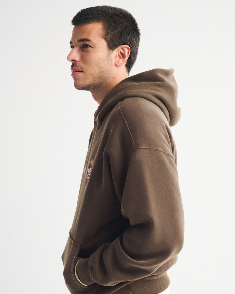 Lone Star Beer Graphic Popover Hoodie