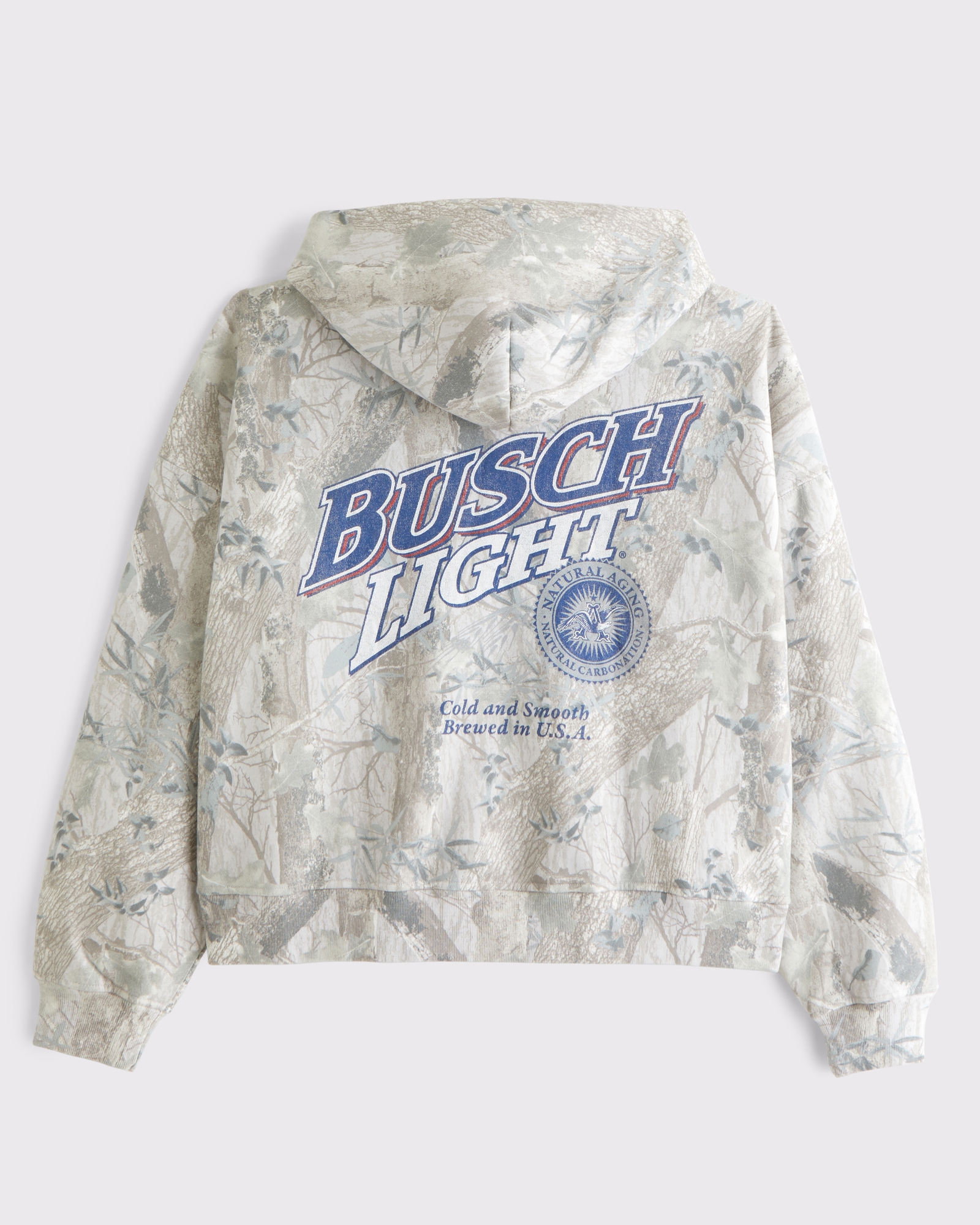 Mack Truck Cropped Full-Zip Hoodie