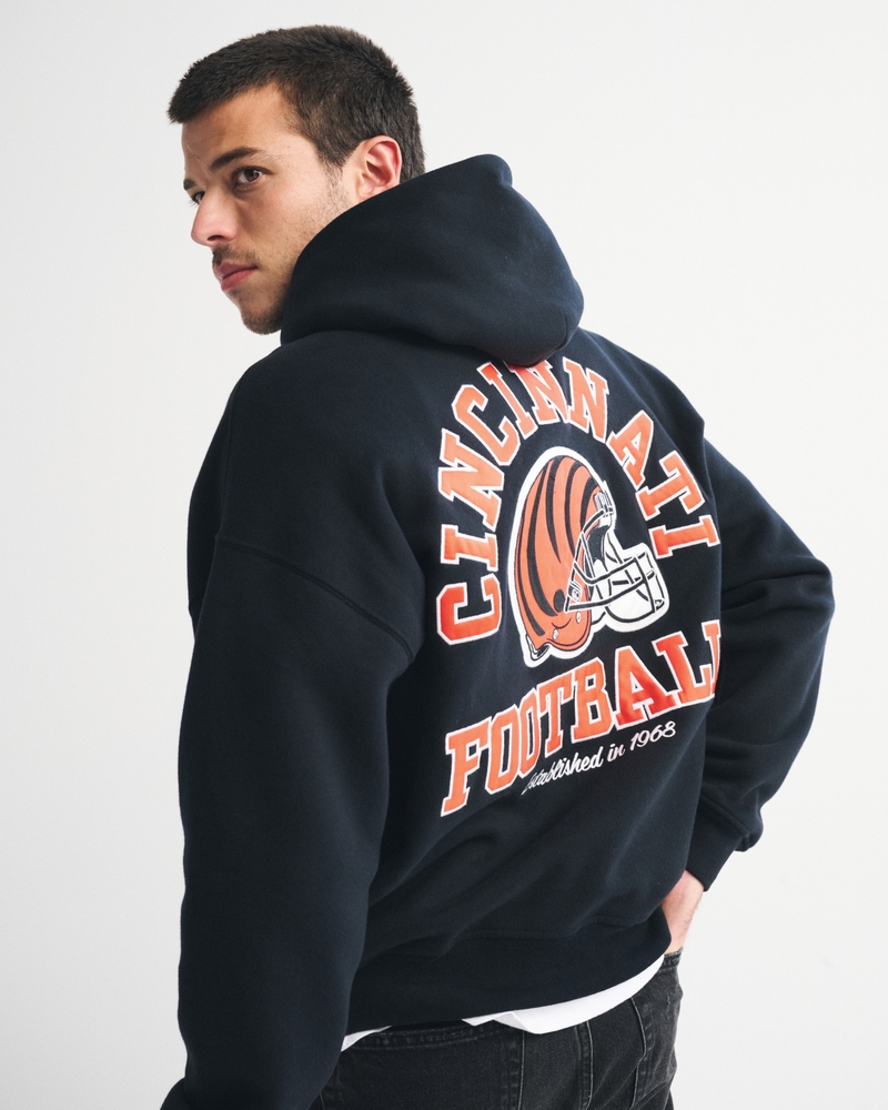 Cincinnati Bengals Graphic Popover Hoodie