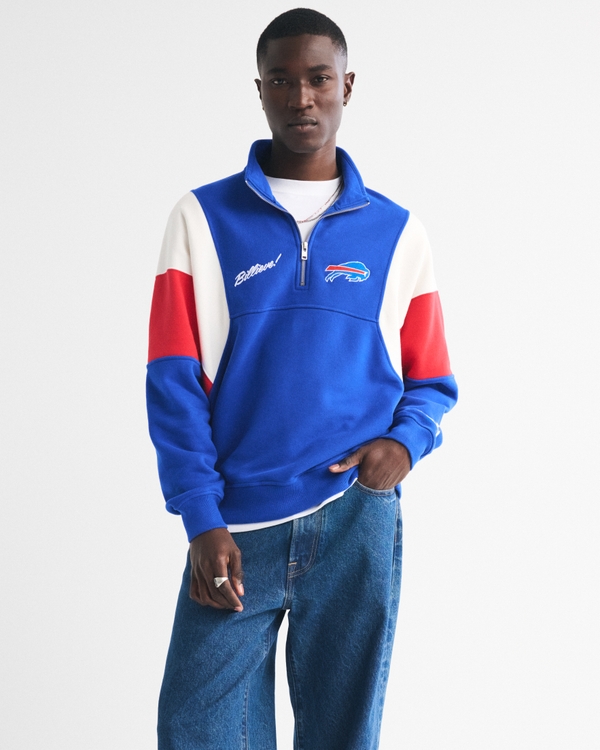 Buffalo Bills Half-Zip Sweatshirt