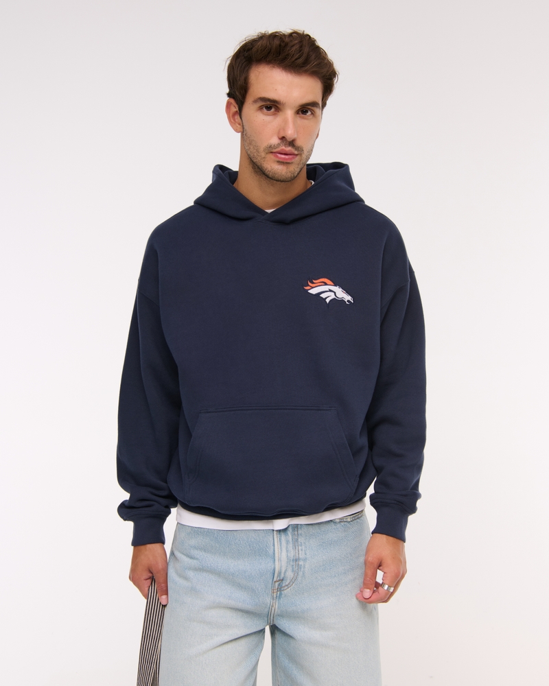Denver Broncos Graphic Popover Hoodie