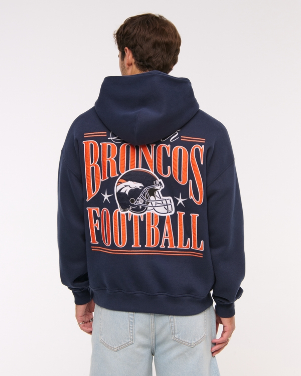 Denver Broncos Graphic Popover Hoodie