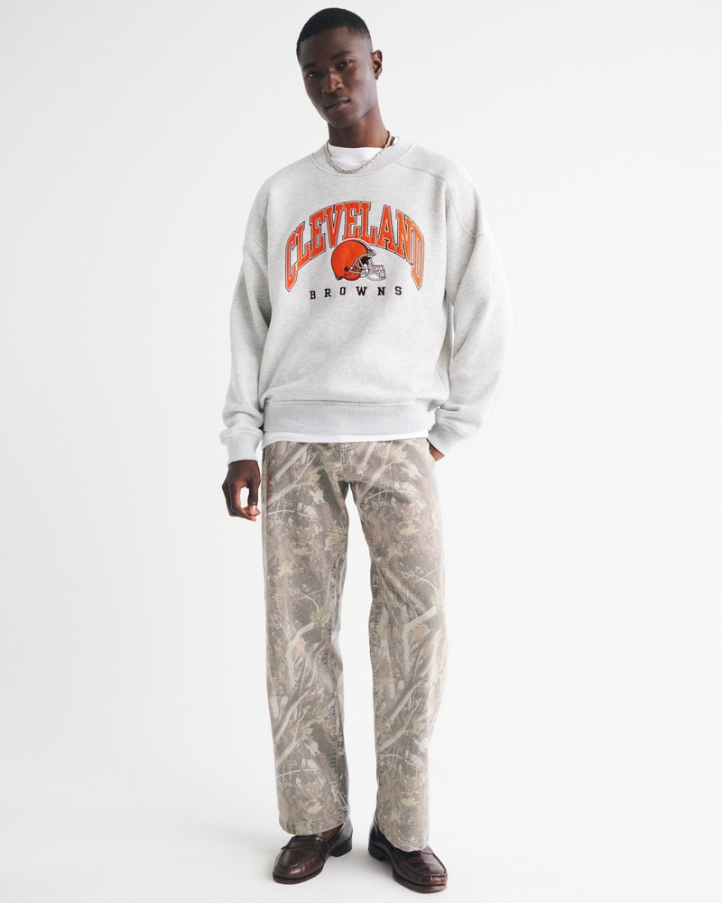 Cleveland Browns Graphic Crew Sweatshirt