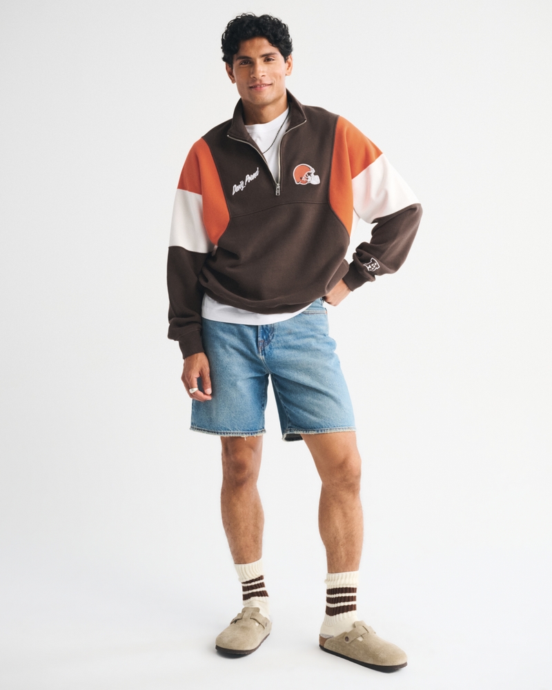Cleveland Browns Half-Zip Sweatshirt