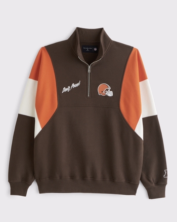 Cleveland Browns Half-Zip Sweatshirt