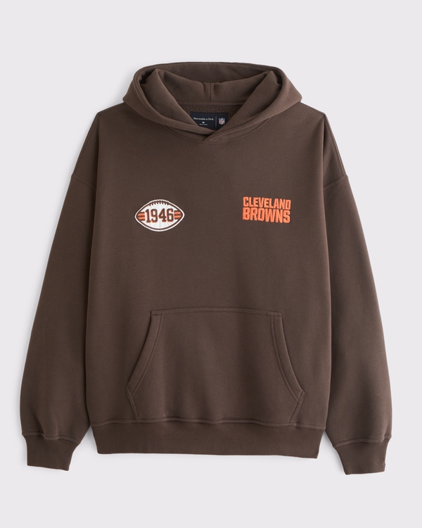 Men's Cleveland Browns Graphic Popover Hoodie | Men's Tops
