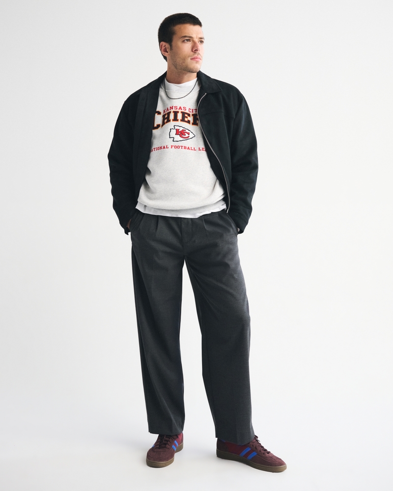 Kansas City Chiefs Graphic Crew Sweatshirt