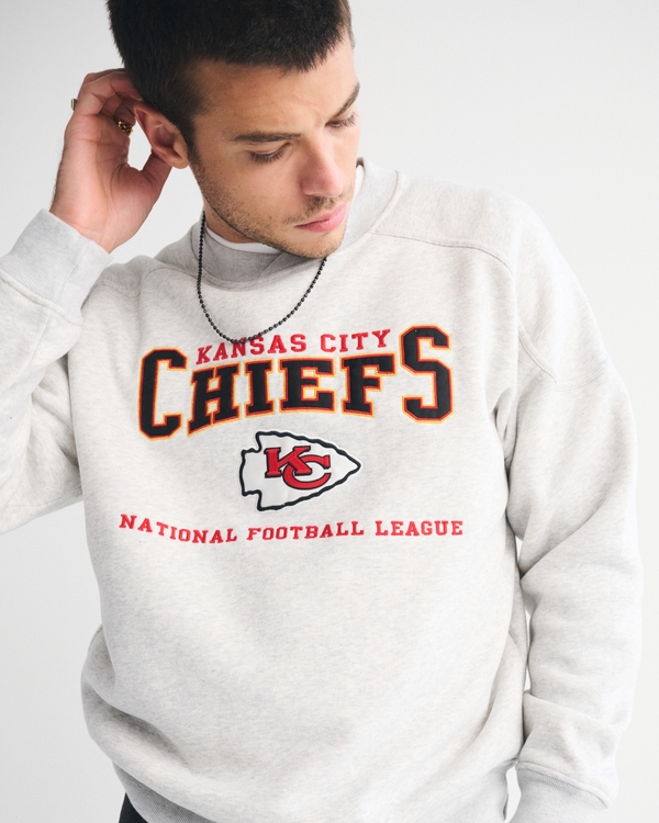 Kansas City Chiefs Graphic Crew Sweatshirt