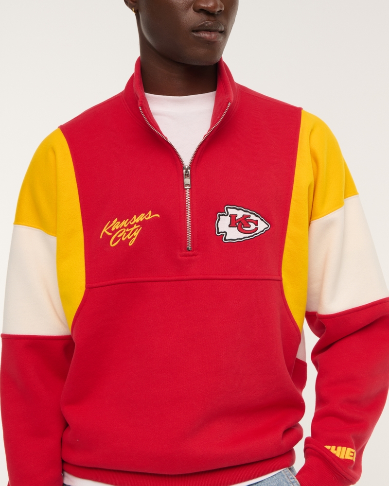 Kansas City Chiefs Half-Zip Sweatshirt