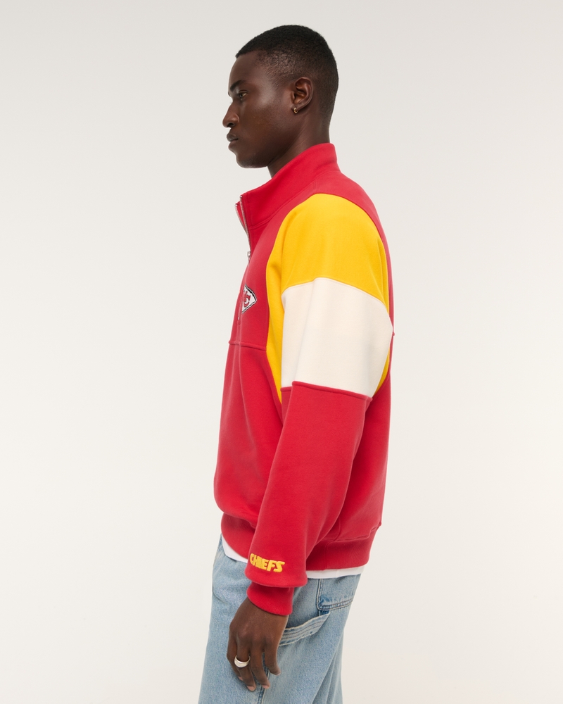 Kansas City Chiefs Half-Zip Sweatshirt
