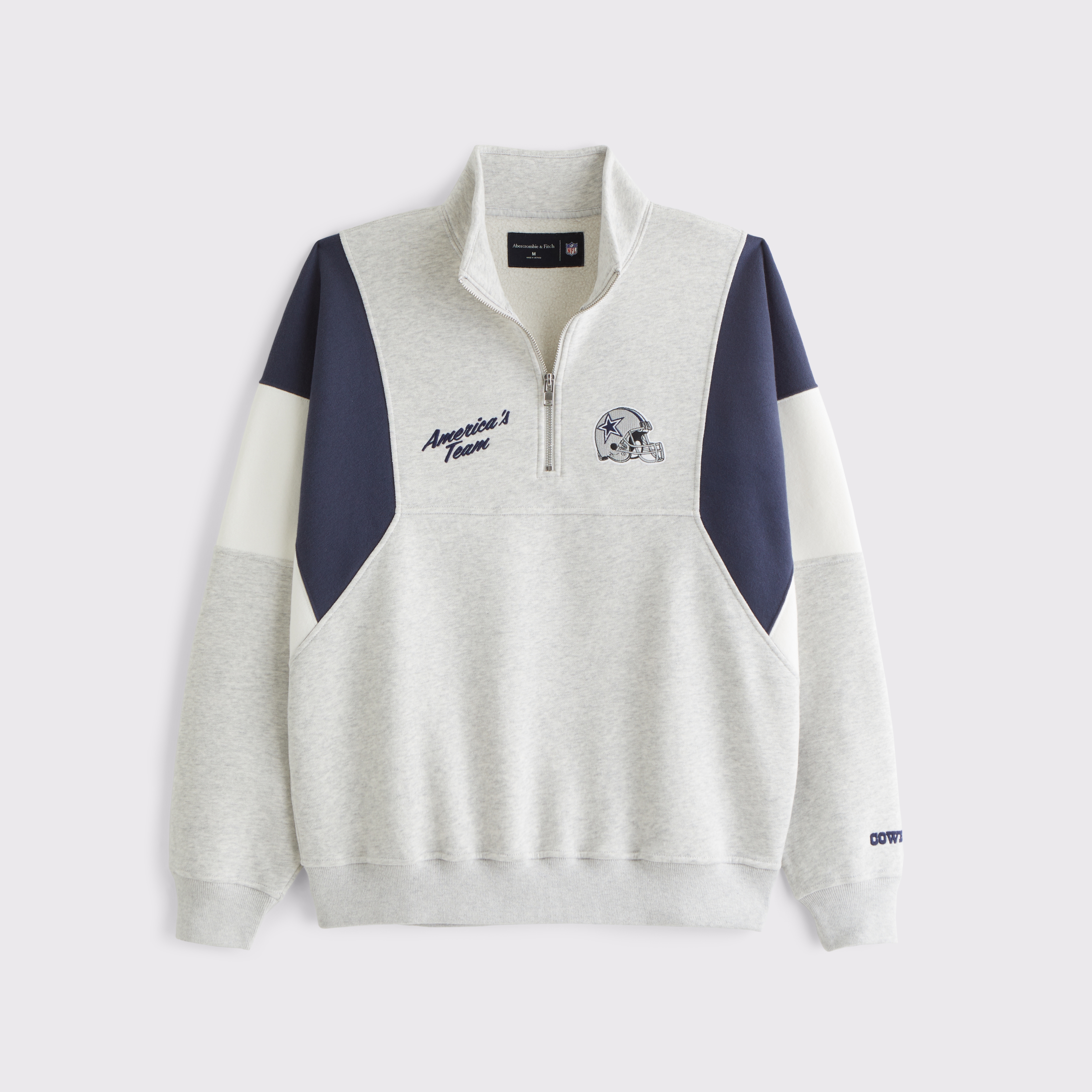 ★Abercrombie & Fitch★ダラス カウボーイズ スウェット Men's Dallas Cowboys Graphic Crew Sweater | Men's Clearance