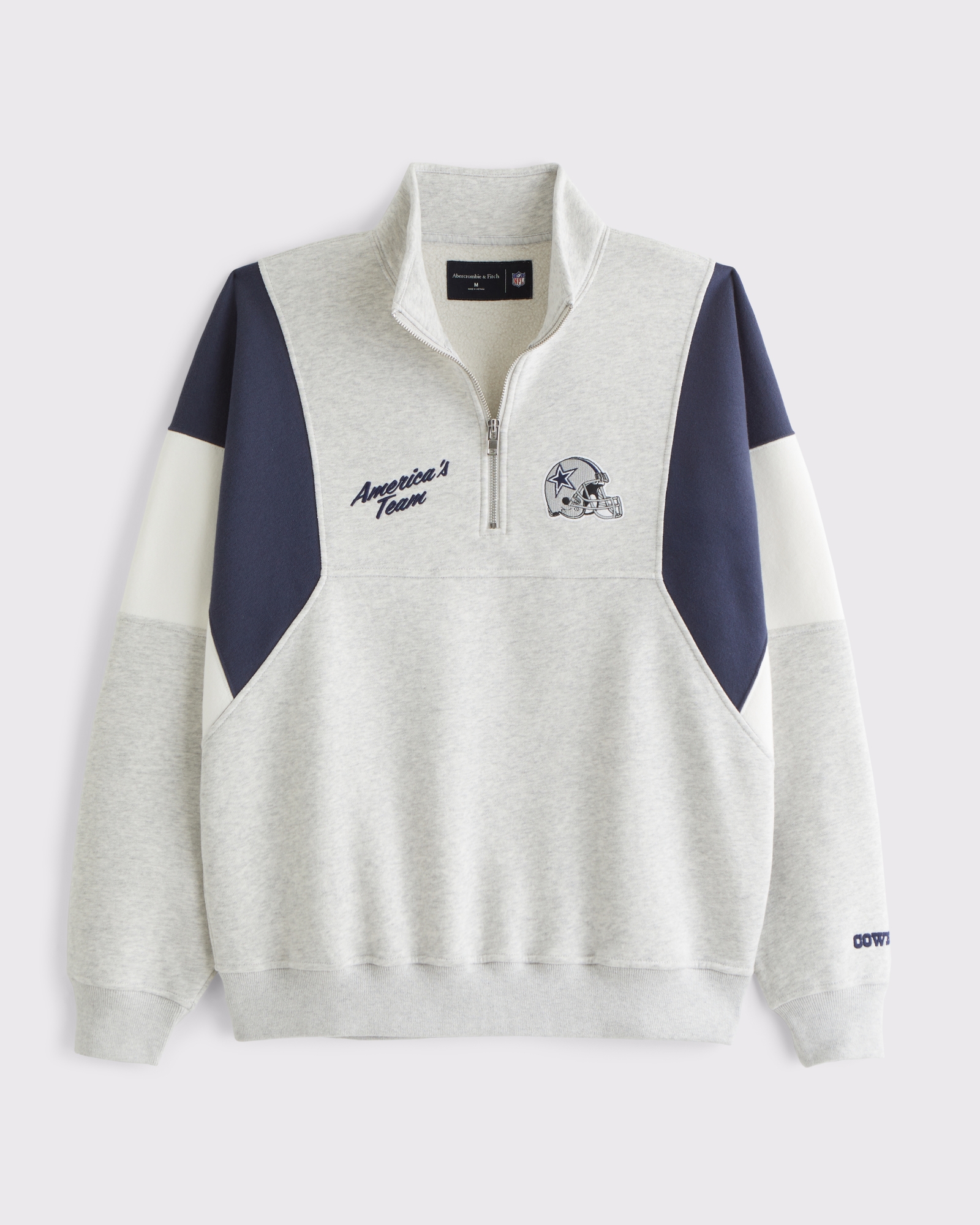 Men's Dallas Cowboys Half-Zip Sweatshirt | Men's Tops