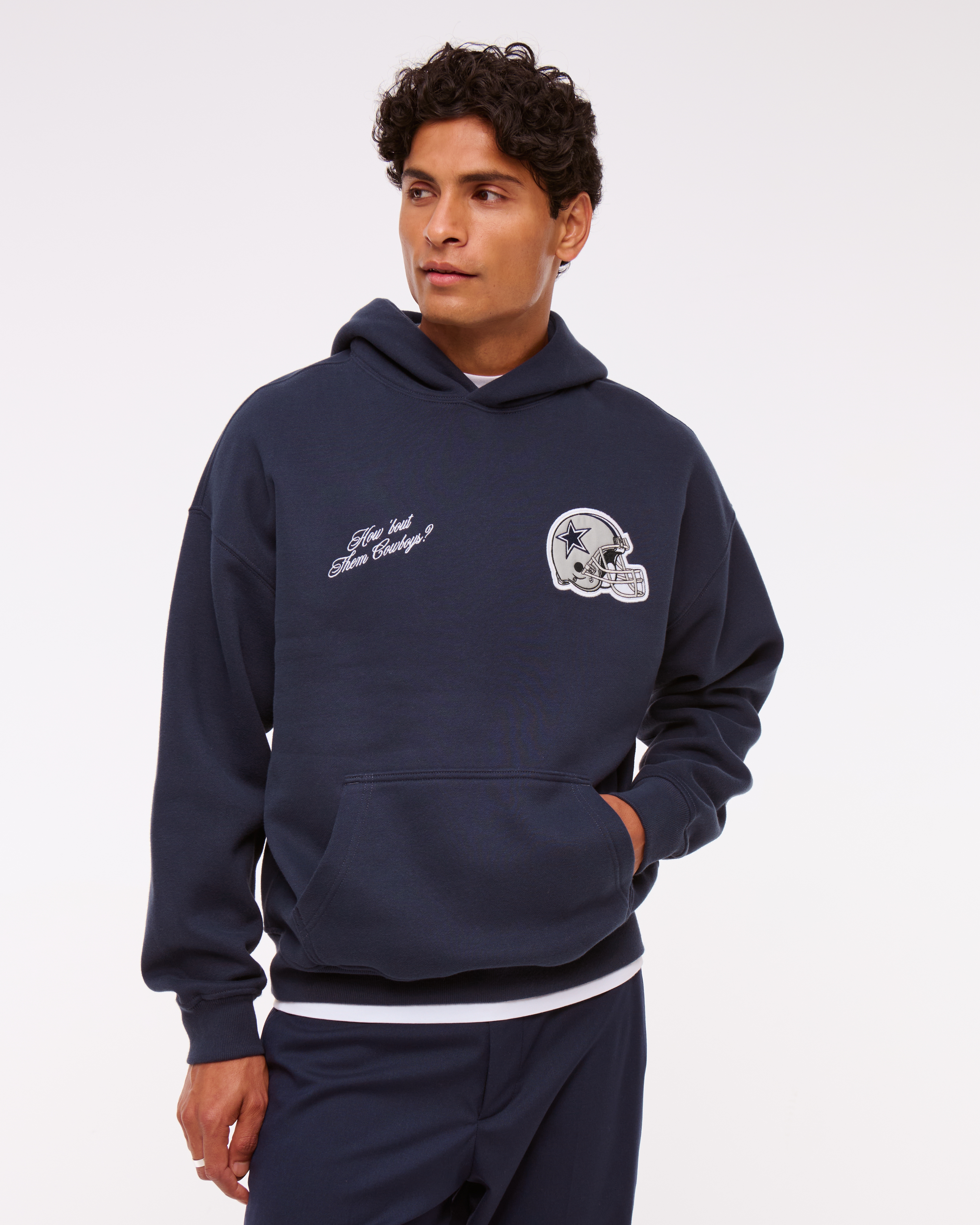 Men's Dallas Cowboys Graphic Popover Hoodie | Men's Tops