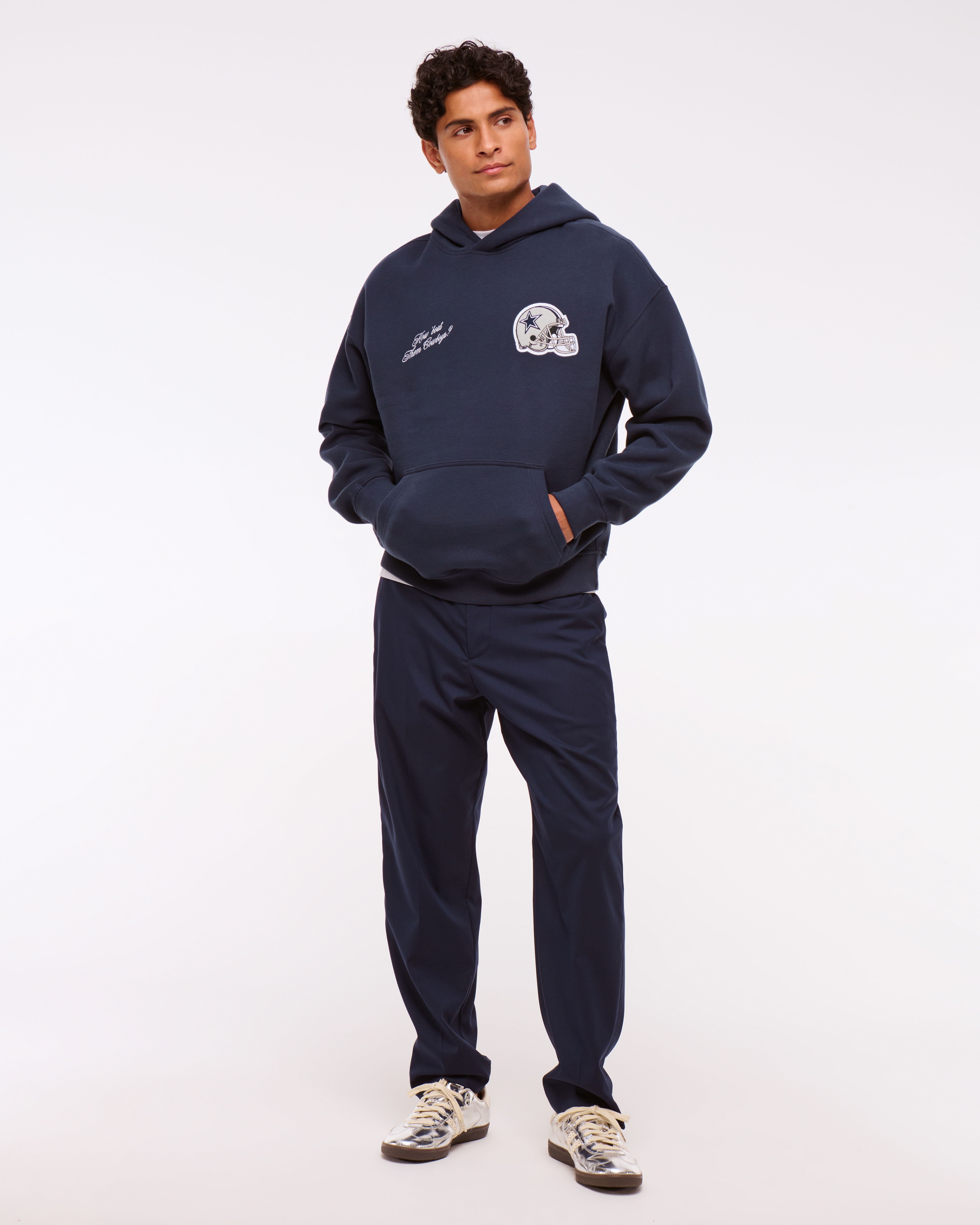 Men's Dallas Cowboys Graphic Popover Hoodie | Men's Tops