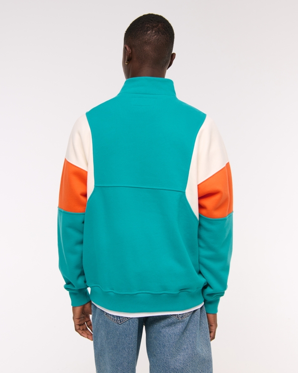 Miami Dolphins Half-Zip Sweatshirt
