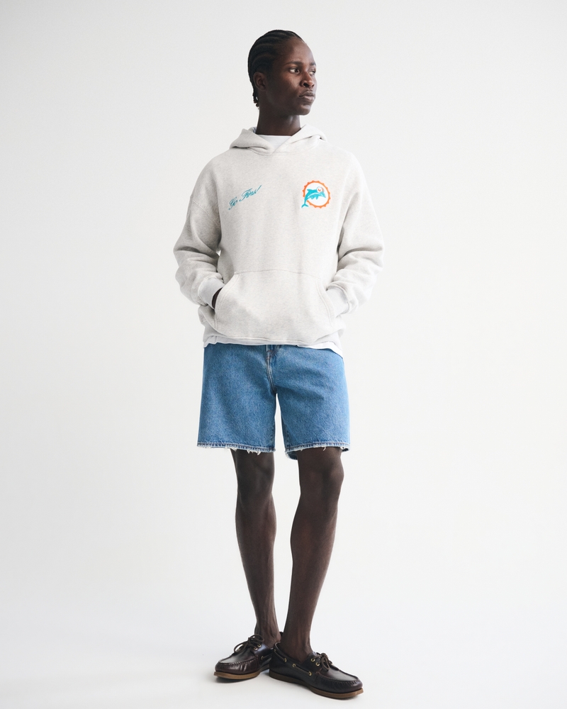 Miami Dolphins Graphic Popover Hoodie