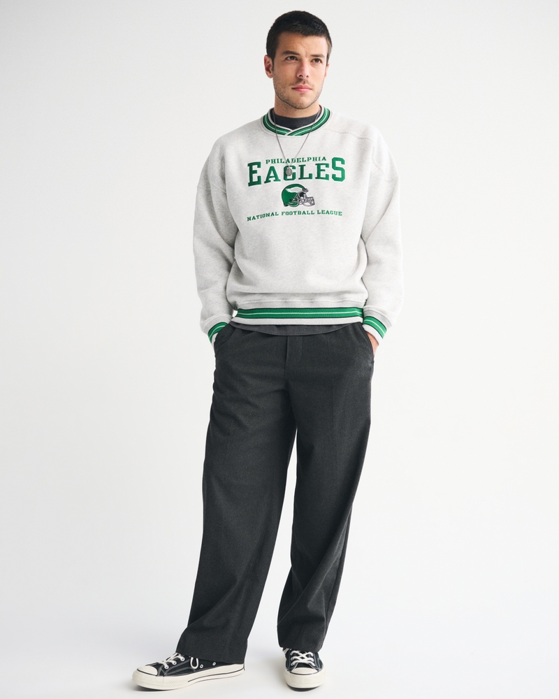 Philadelphia Eagles Graphic Crew Sweatshirt