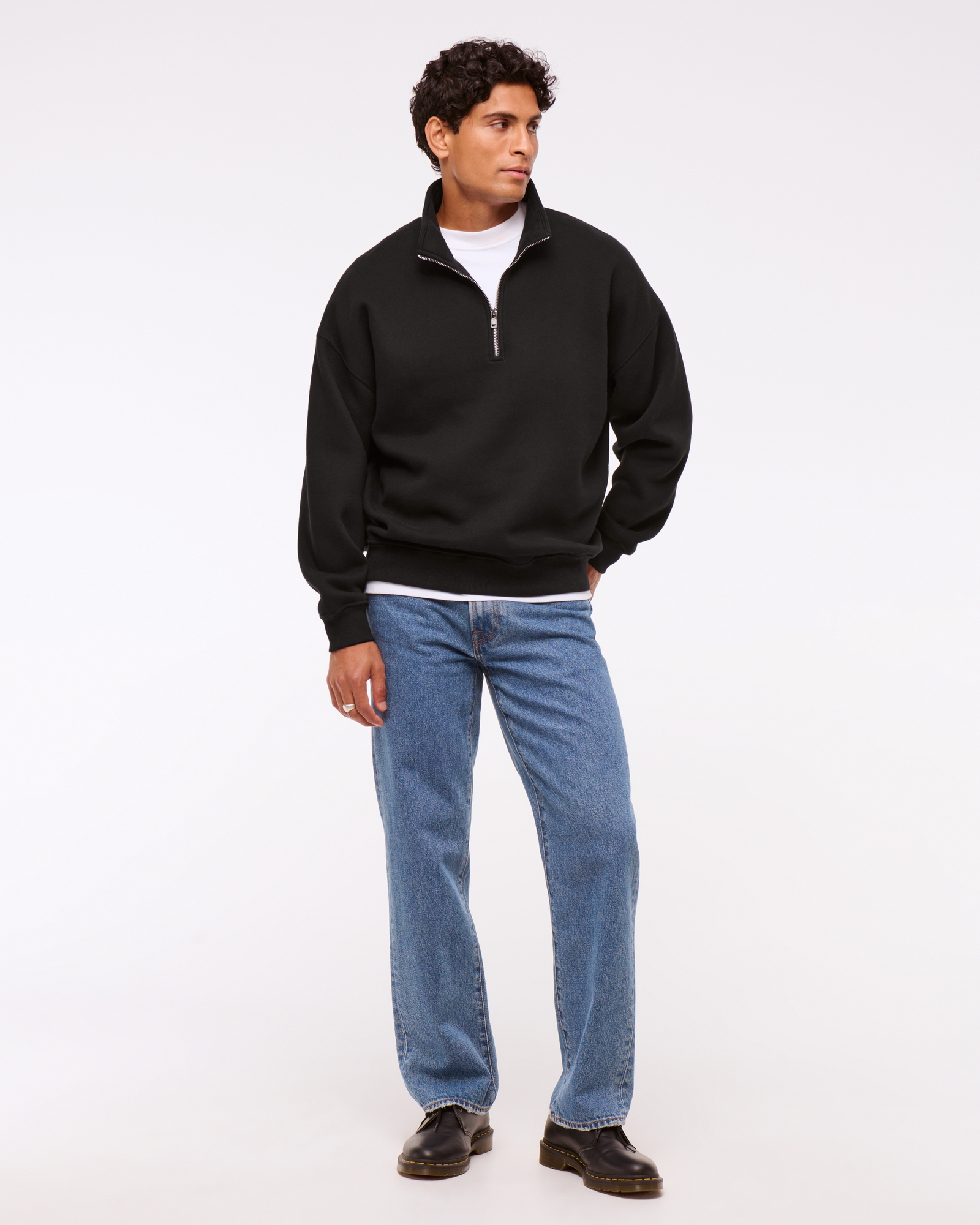 Essential Half-Zip Sweatshirt