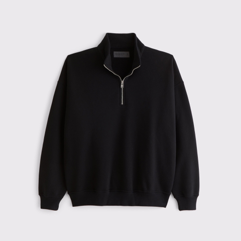Мужские худи Abercrombie & Fitch Essential Half-Zip Sweatshirt
